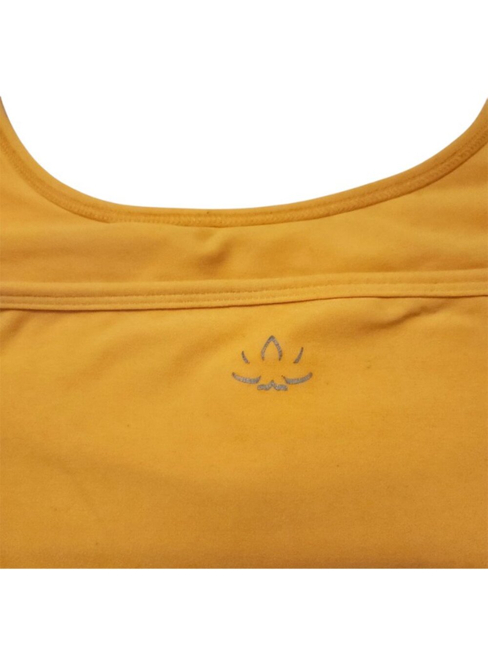 Beyond Yoga Yellow Well Rounded Cropped Halter Tank Top Size Large - Picture 9 of 11